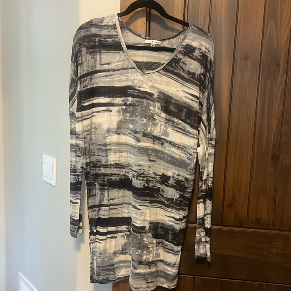 CABI vintage shirt dress Large - Picture 2 of 4